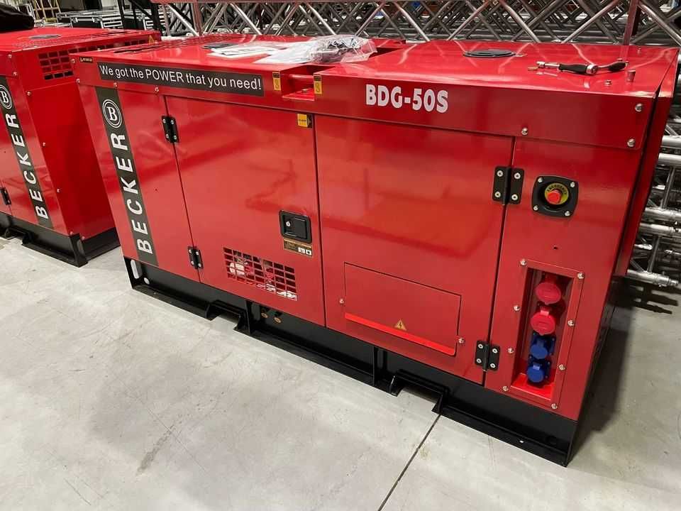 Генераторы Becker BDG 50S, 70S, 100S, 9000S 5-100кВт. От 160 000грн.