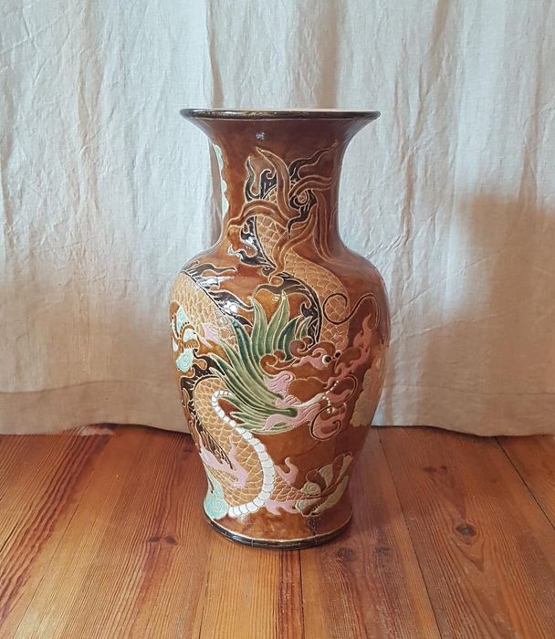 Chińska waza chiński wazon japoński japońska ceramika duży