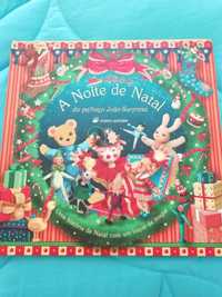 Livro infantil "Noite de natal" - capa grossa