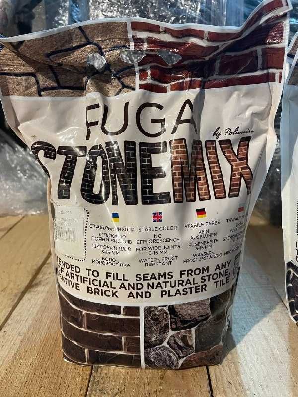 Затірка для швів FUGA STONEMIX (5 КГ)  Сіра