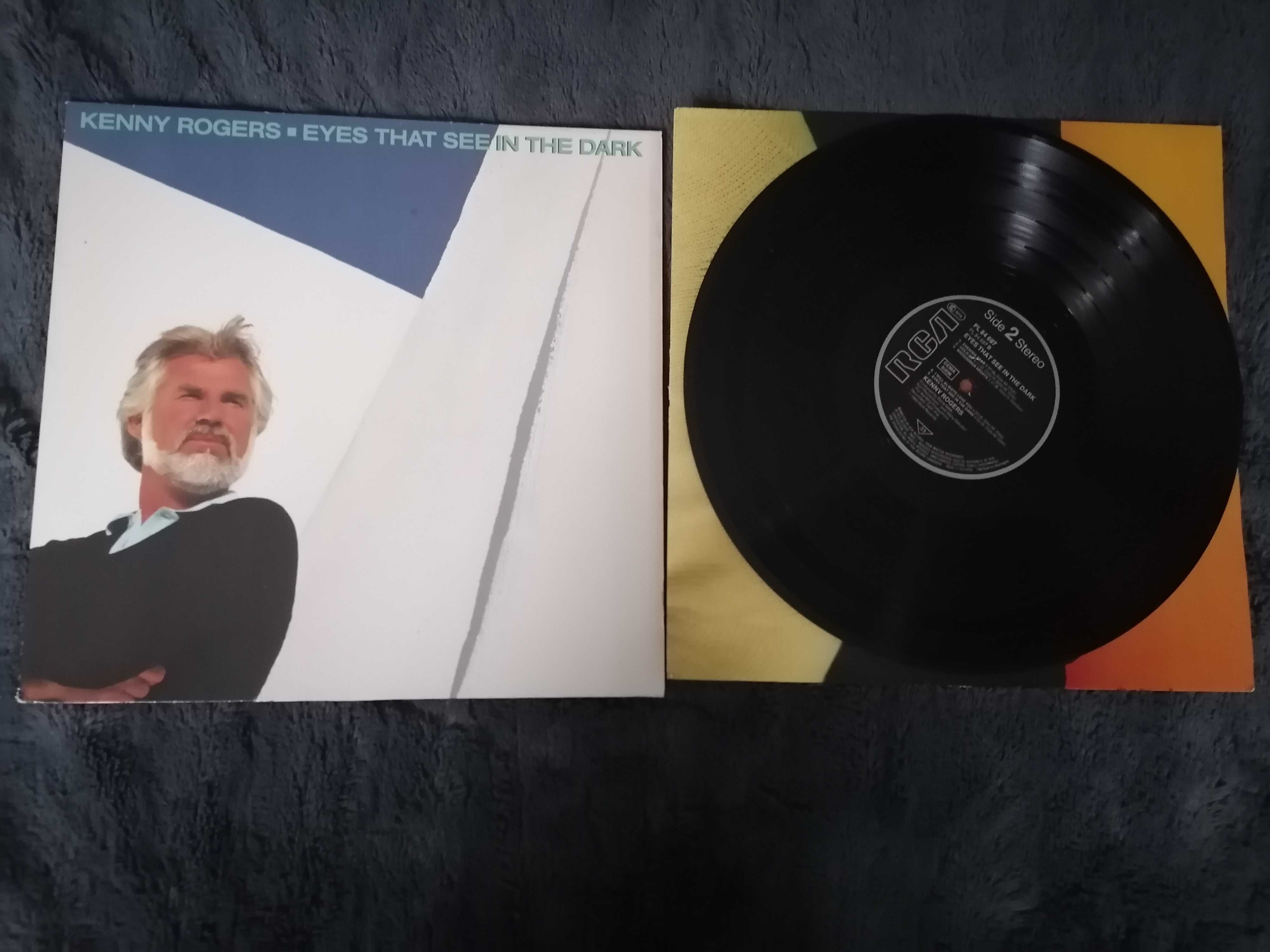 Kenny Rogers Eyes That see in the dark wydanie 1983 rok  winyle