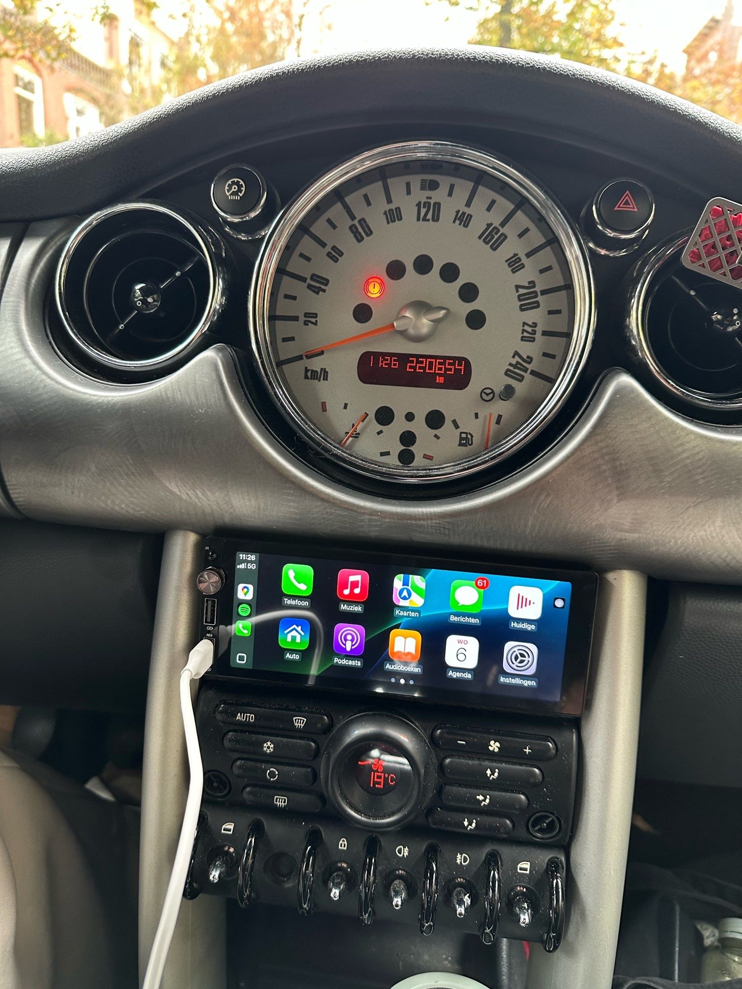 Auto Radio android CarPlay e Android auto  + câmera traseira