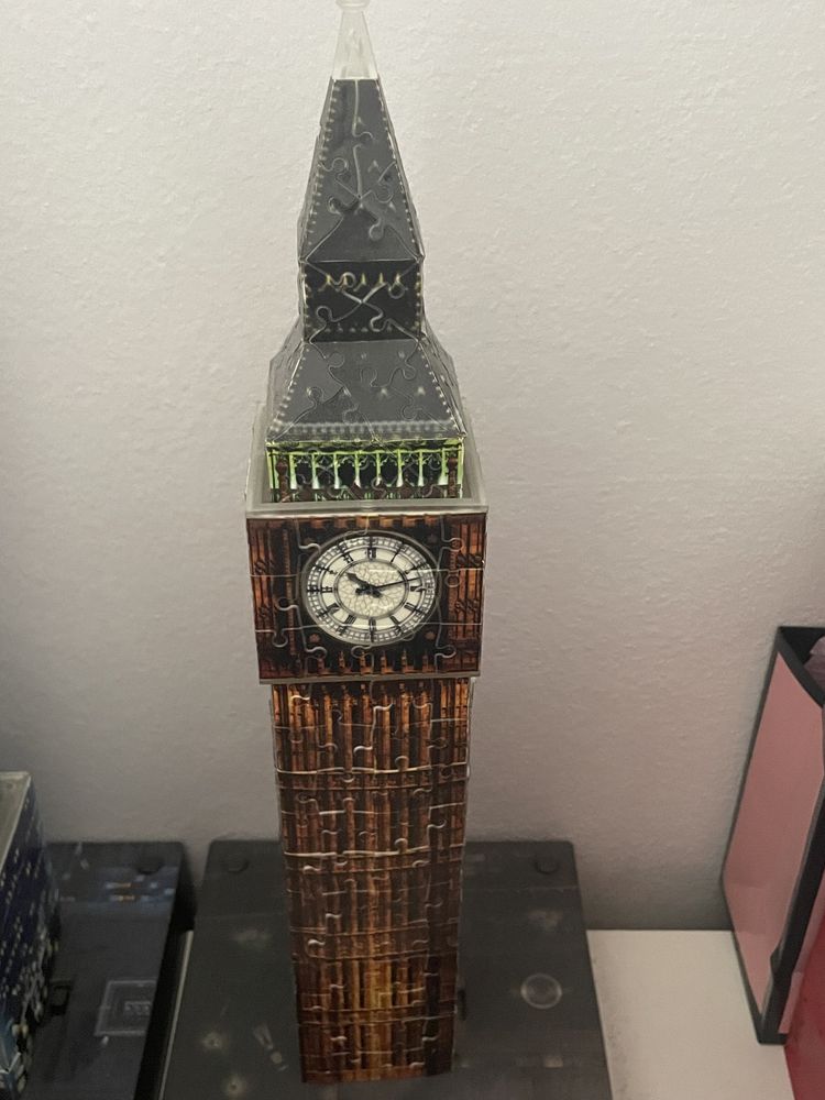 Puzzle 3D Big Ben dla dzieci