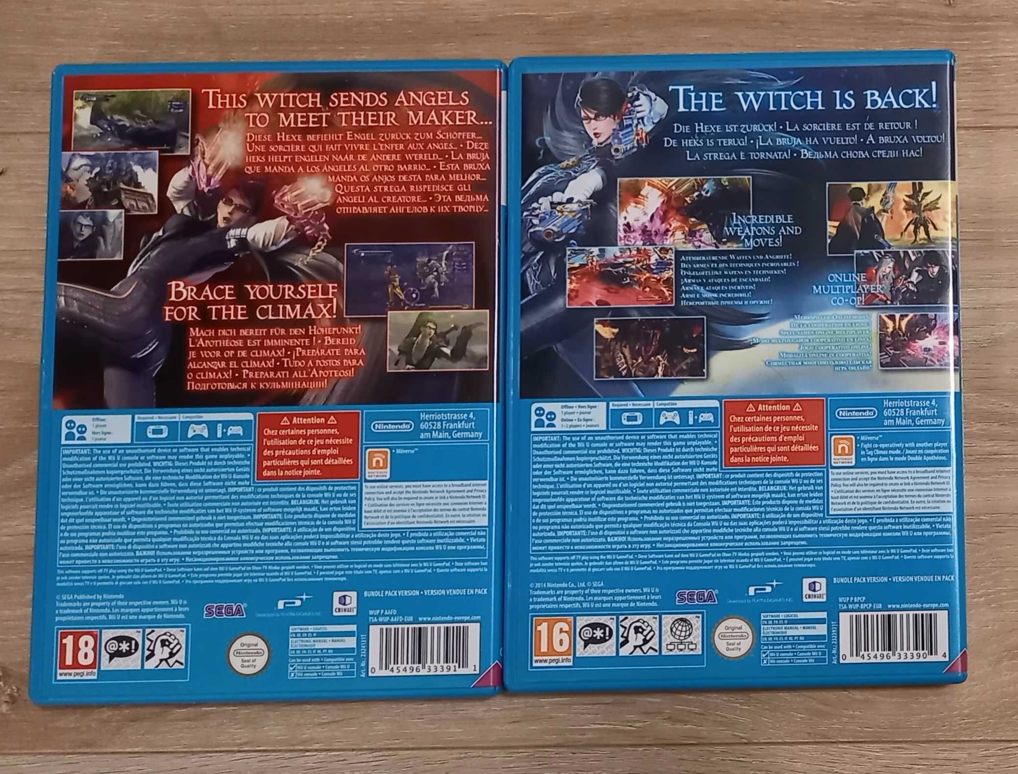 Wii U Bayonetta 1 + 2 Special Edition