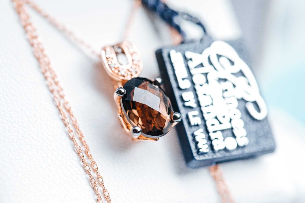 Złoto diamenty brylanty naszyjnik Le Vian prezent luksus okazja -50%