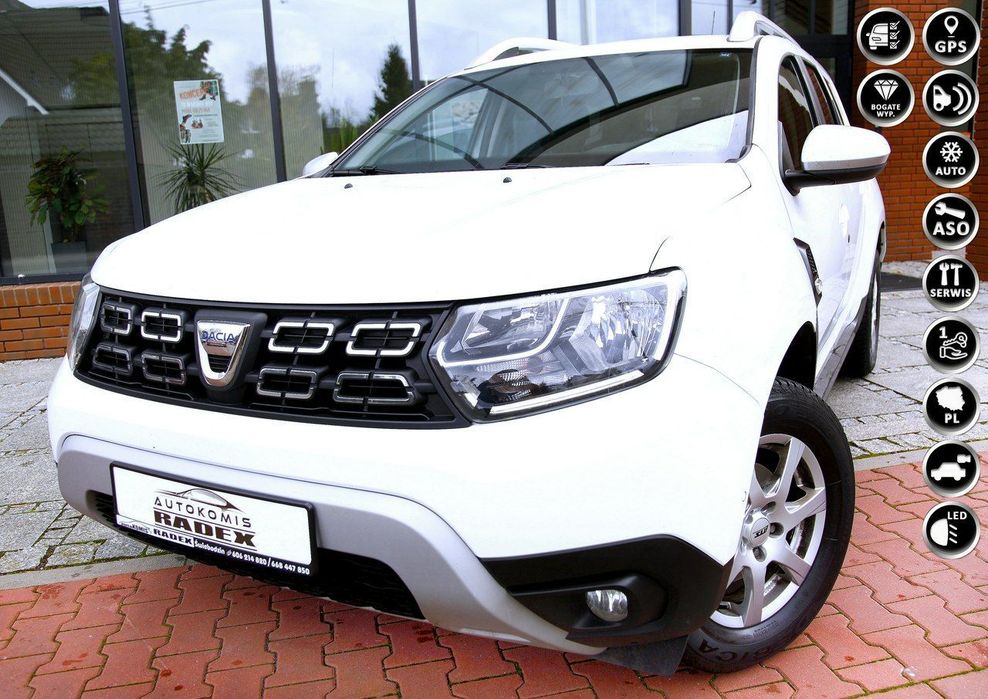 Dacia Duster Salon Polska|1 Reka|Bezwyp|F.Vat 23%|Navi|Kamera| SerwisASO|GWARANCJA