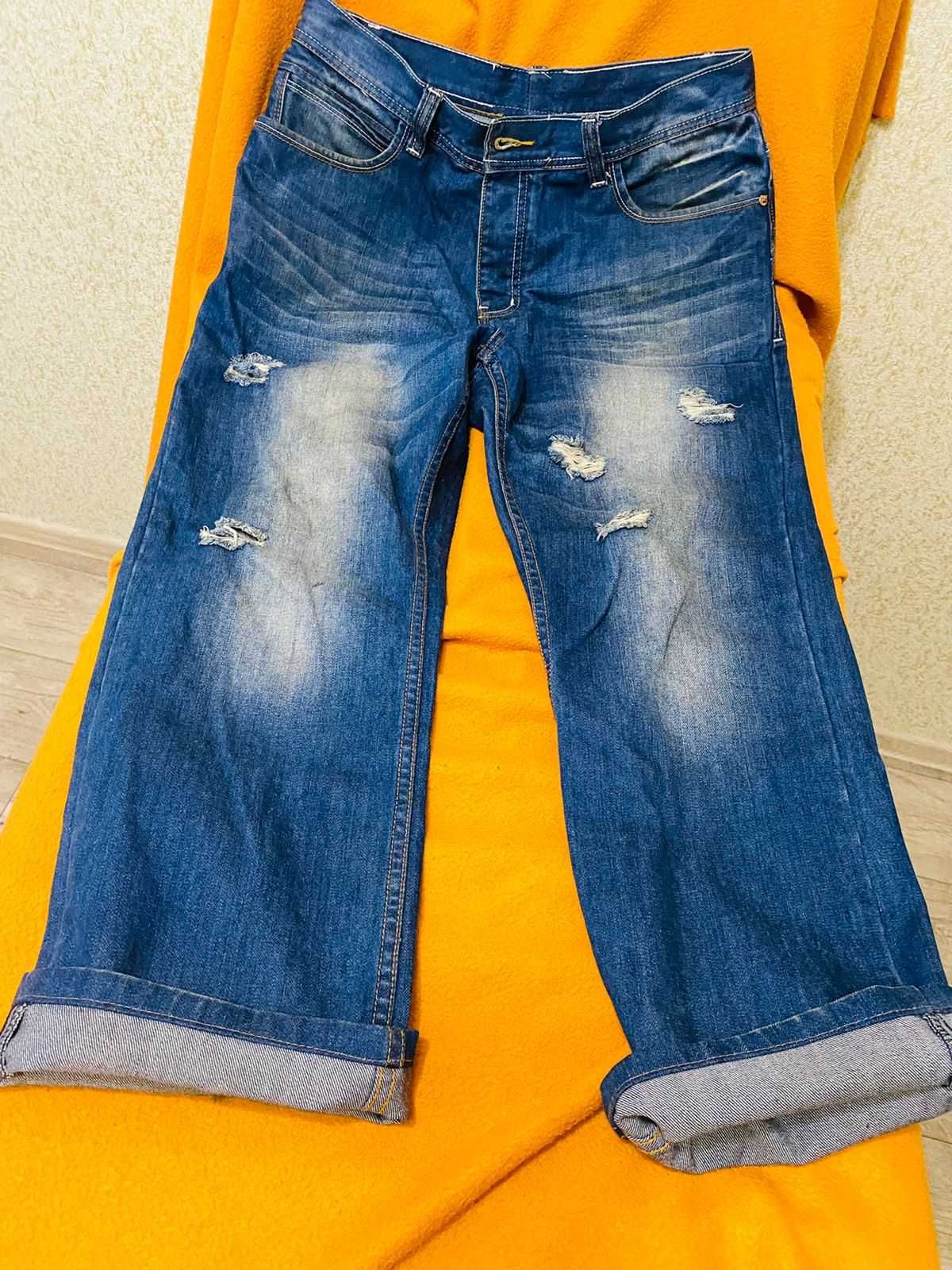 Брюки джинсовые  Турция  стрэйч
