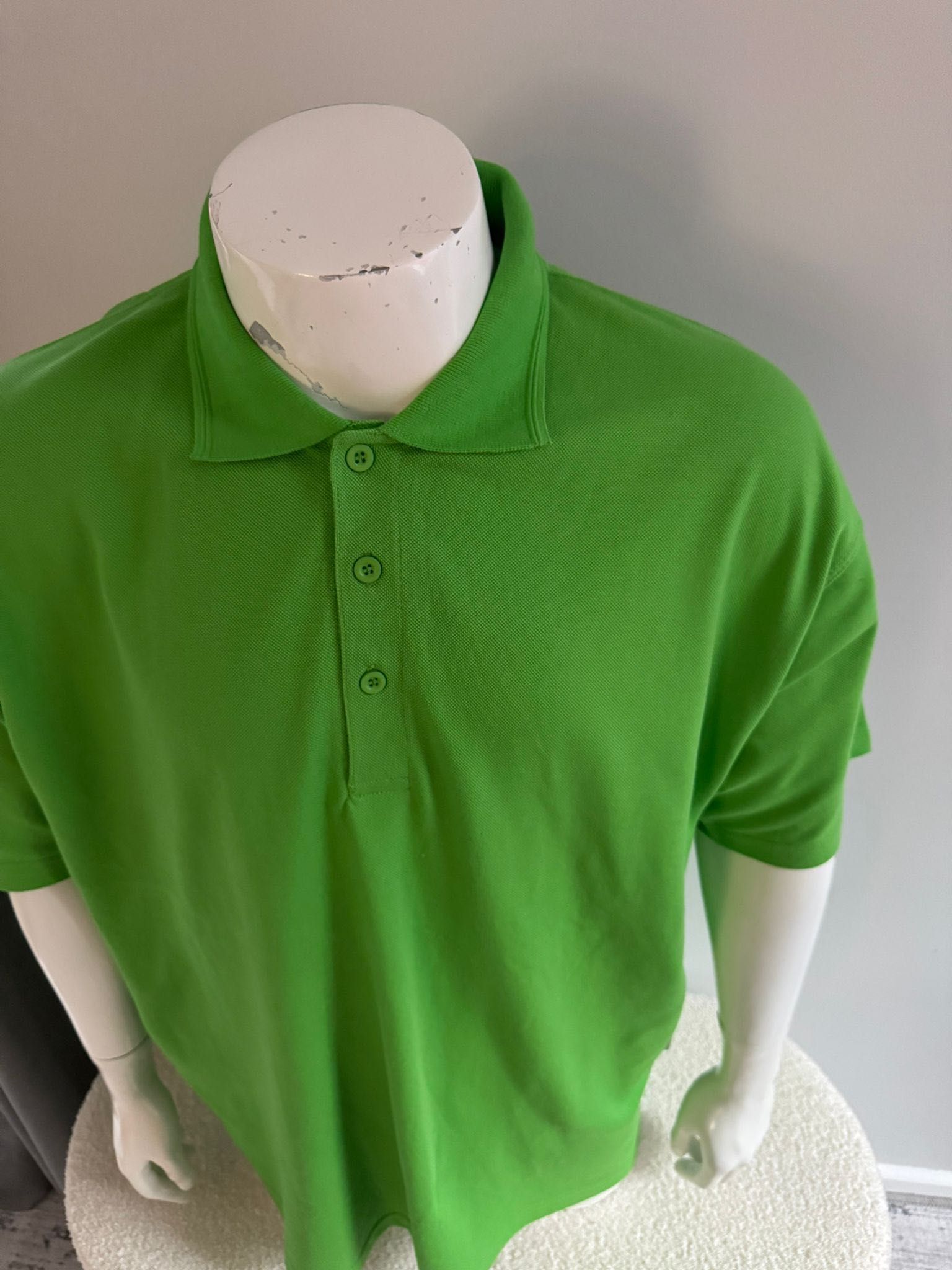 Nowa koszulka polo męska UNI-WEAR zielona XXL
