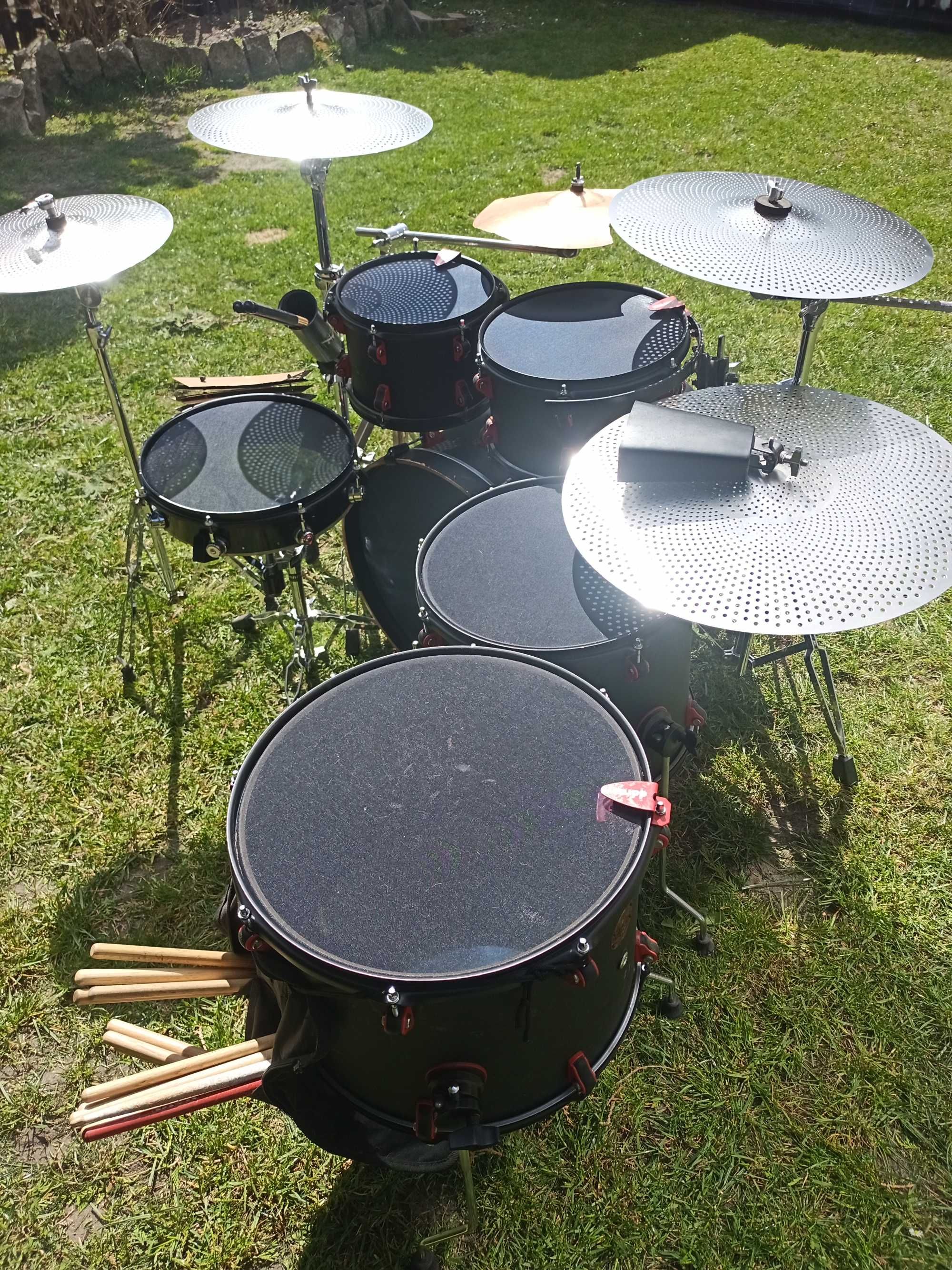 Ddrum hybrid 20,10,12,13,14,16 hardware, blachy. Zawodowe bębny.