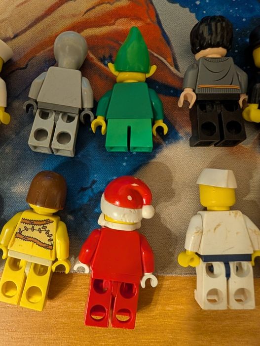 Figurki LEGO cmf uszkodzone różne