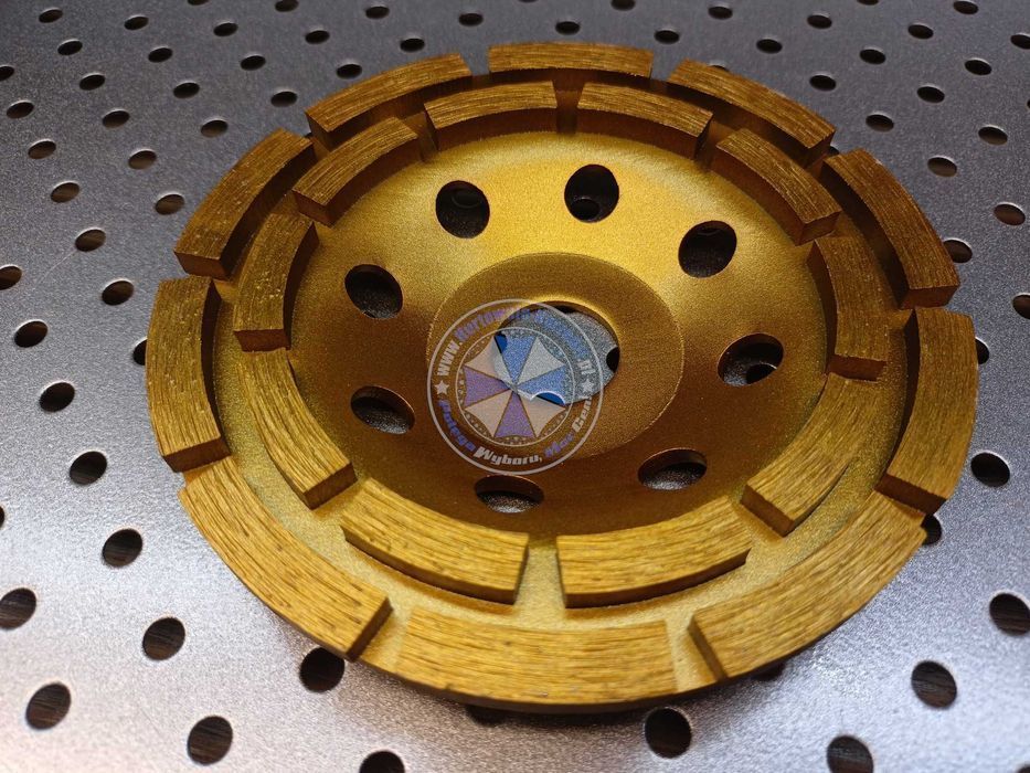 Diamentowa tarcza garnkowa do szlifowania betonu 125mm segmentowa 1031