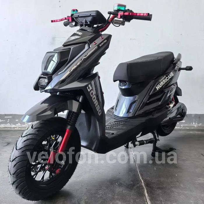 Електроскутер Corso Hurrican 2500W 72V/40Ah • Знімна батарея