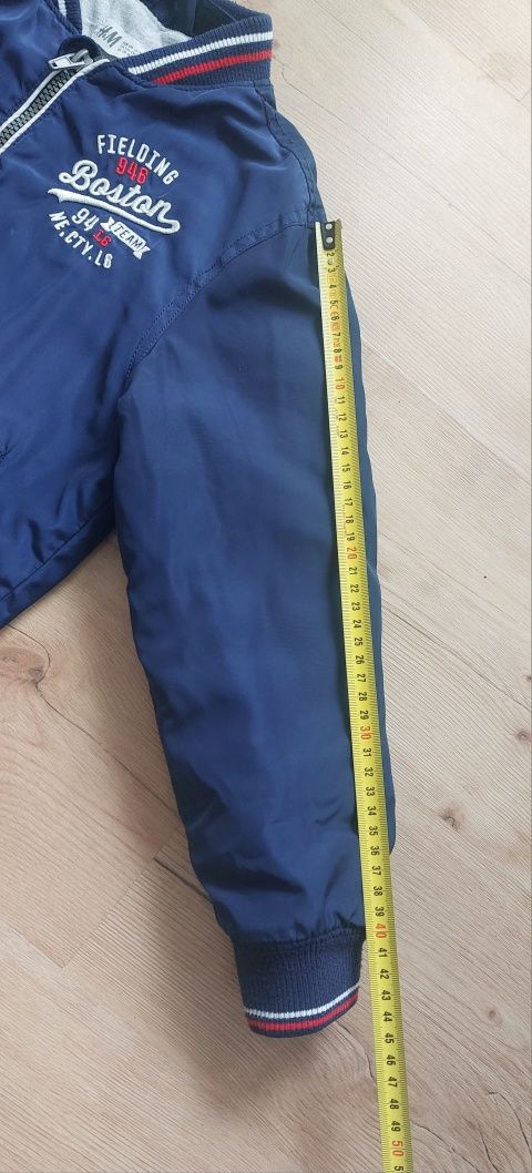 Kurtka bomberka h&m 128 hm wiosenna jesienna przejscówka