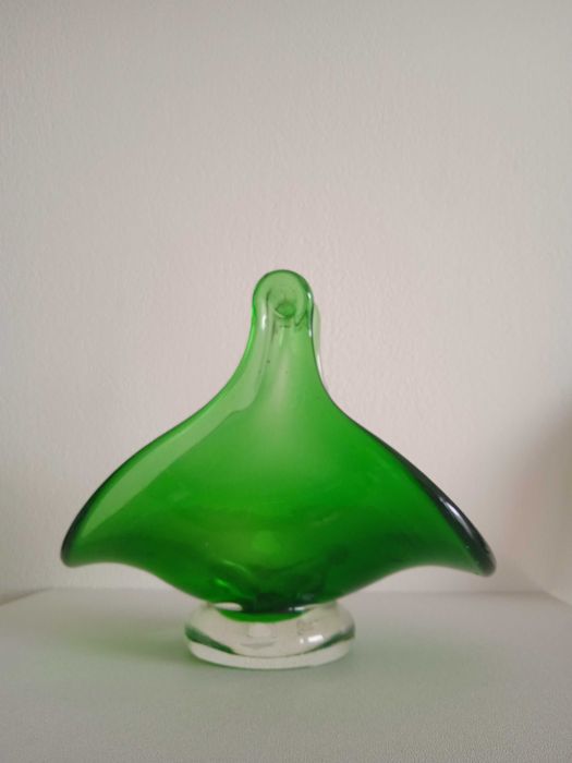 Ząbkowice stare szkło serwetnik