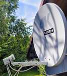 Czasza Antena Satelitarna NC+ Cyfra+ z konwerterem na 4 wyjścia