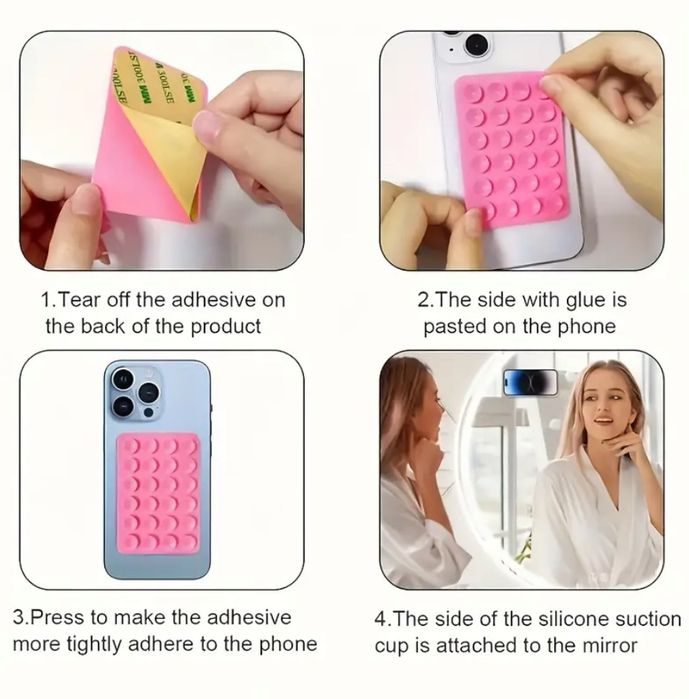 липучки односторонні на телефон