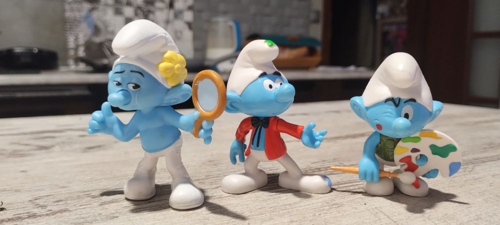 Figurki z bajki Smerfy