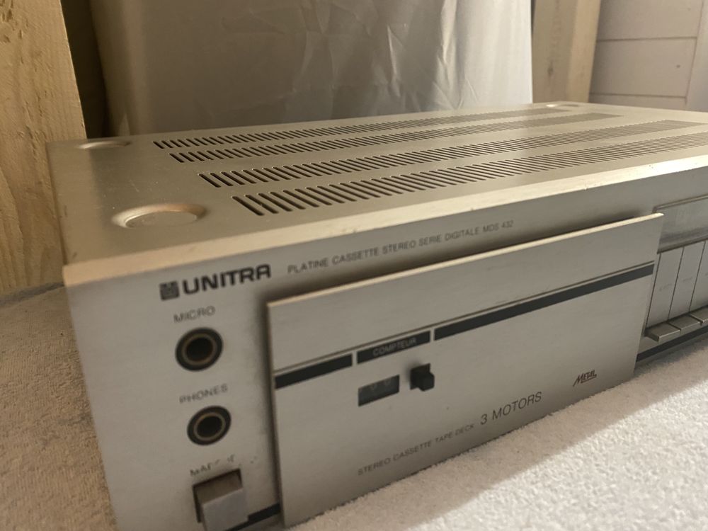Magnetofon Unitra MDS 432, klasyk/ Dolby system/ Polska produkcja