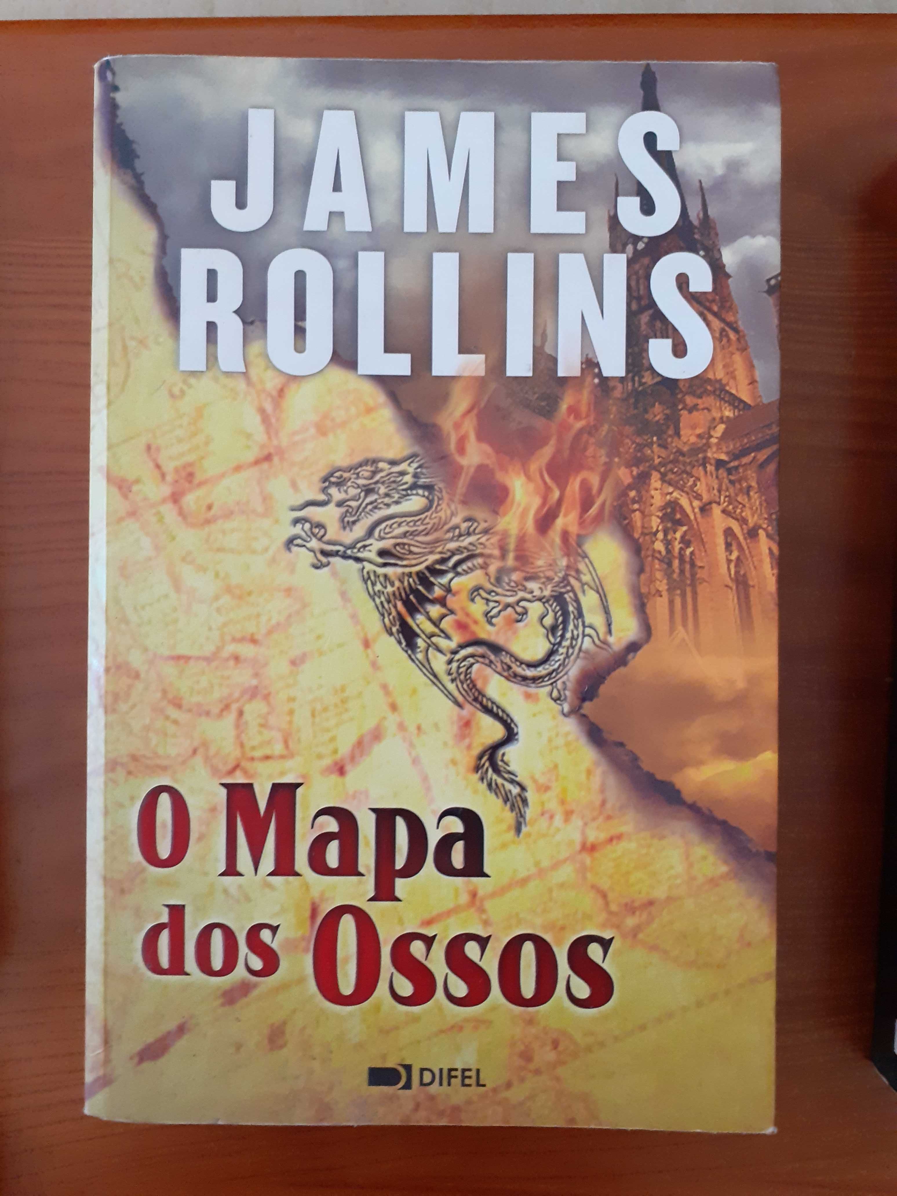 Livros do autor James Rolins, em ótimo estado