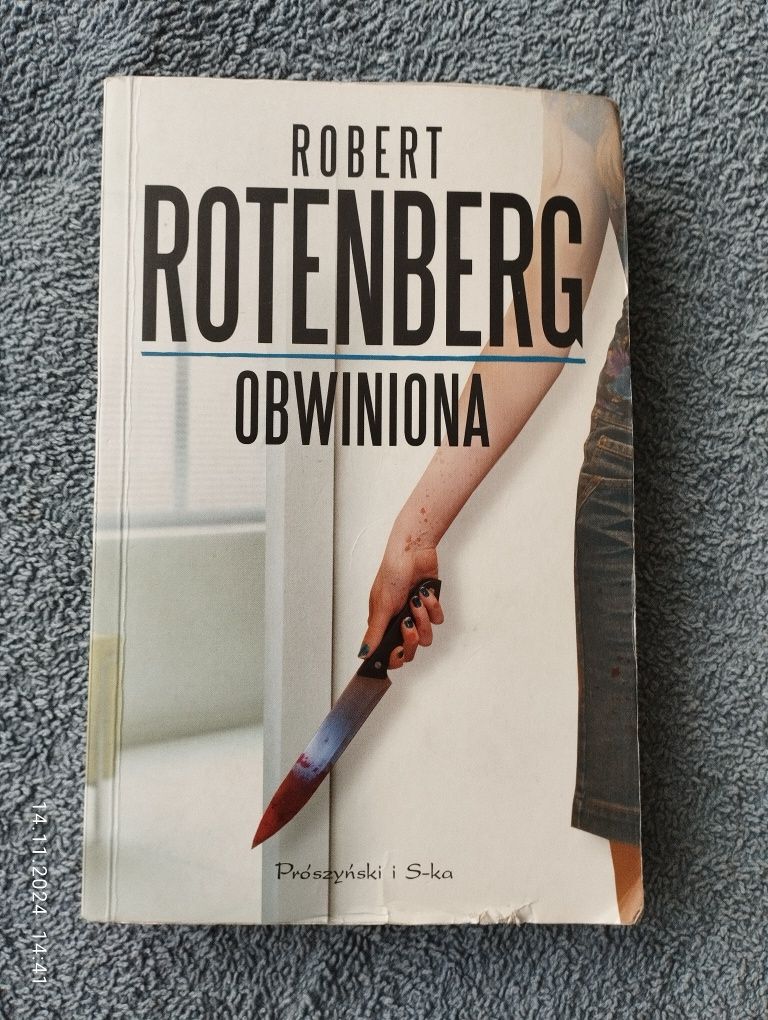 Książka Obwiniona Robert Rotenberg