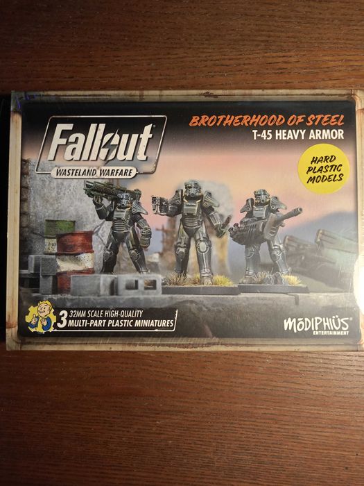 Fallout Wasteland Warfare - Brotherhood of Steel Heavy Armour T45