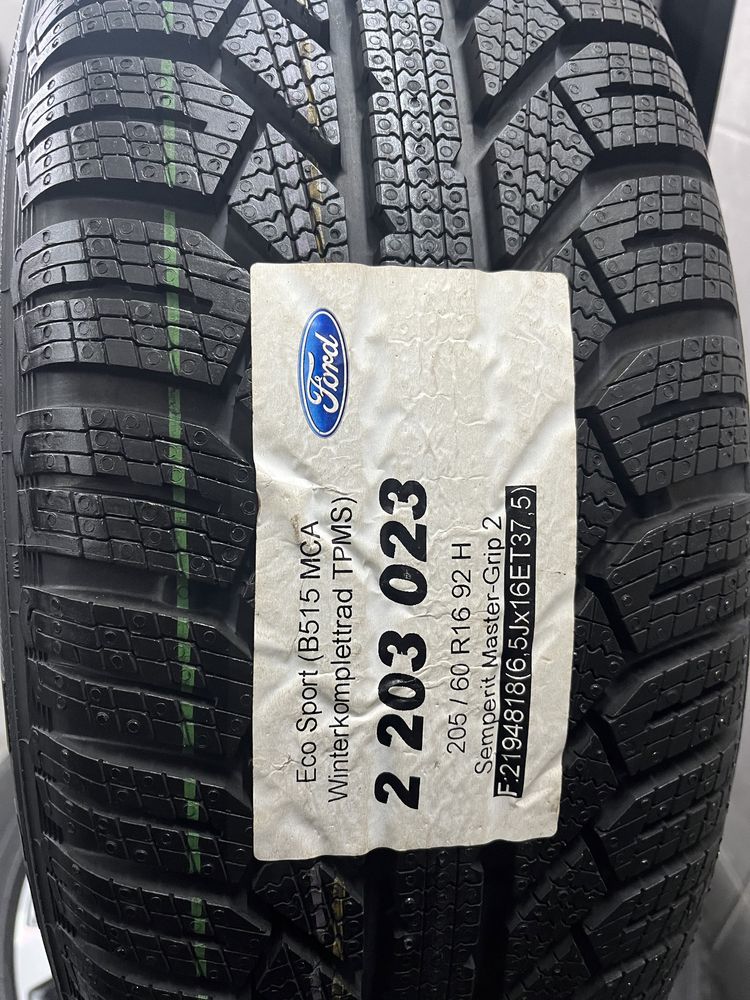 Koła Zimowe 16 Ford Eco Sport 205/60R16 Semperit 4x108 Nowe