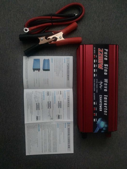 Інвертор чистий синус 12 220В 2200W
