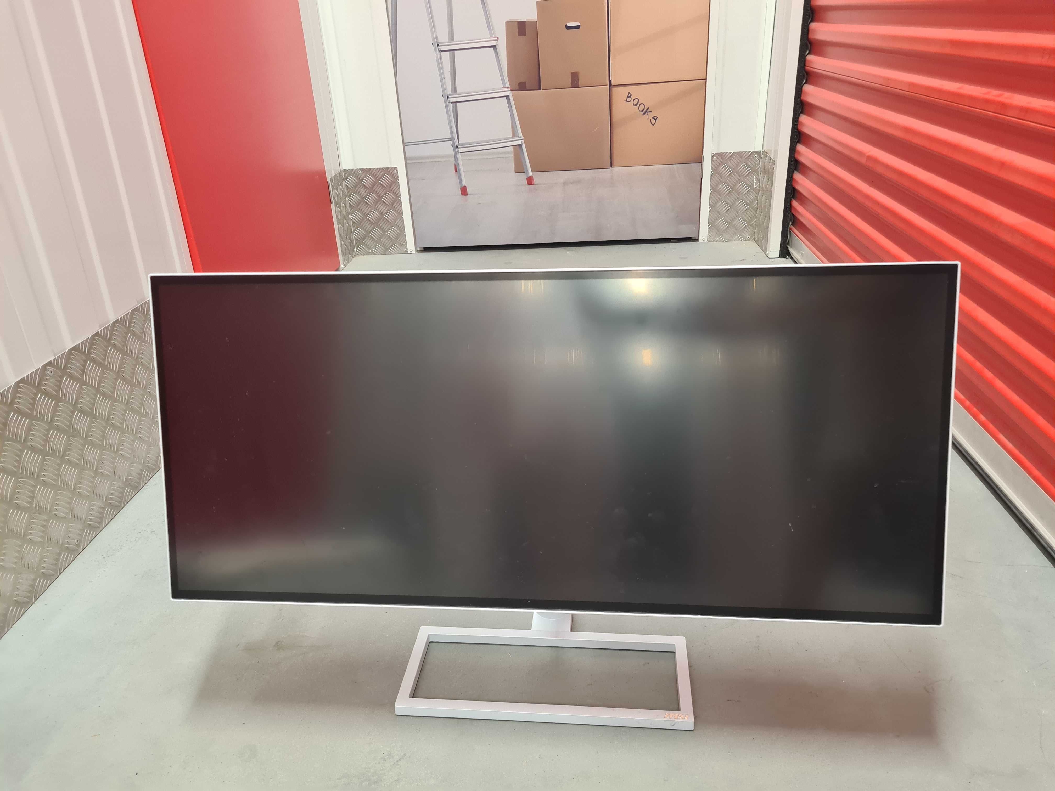 Monitor LED MSI Prestige PS341WU 34" 5K2K HDR, Biały – Stan idealny