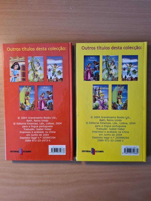 2 livrinhos infantis da coleção "Quem Conta um Conto"