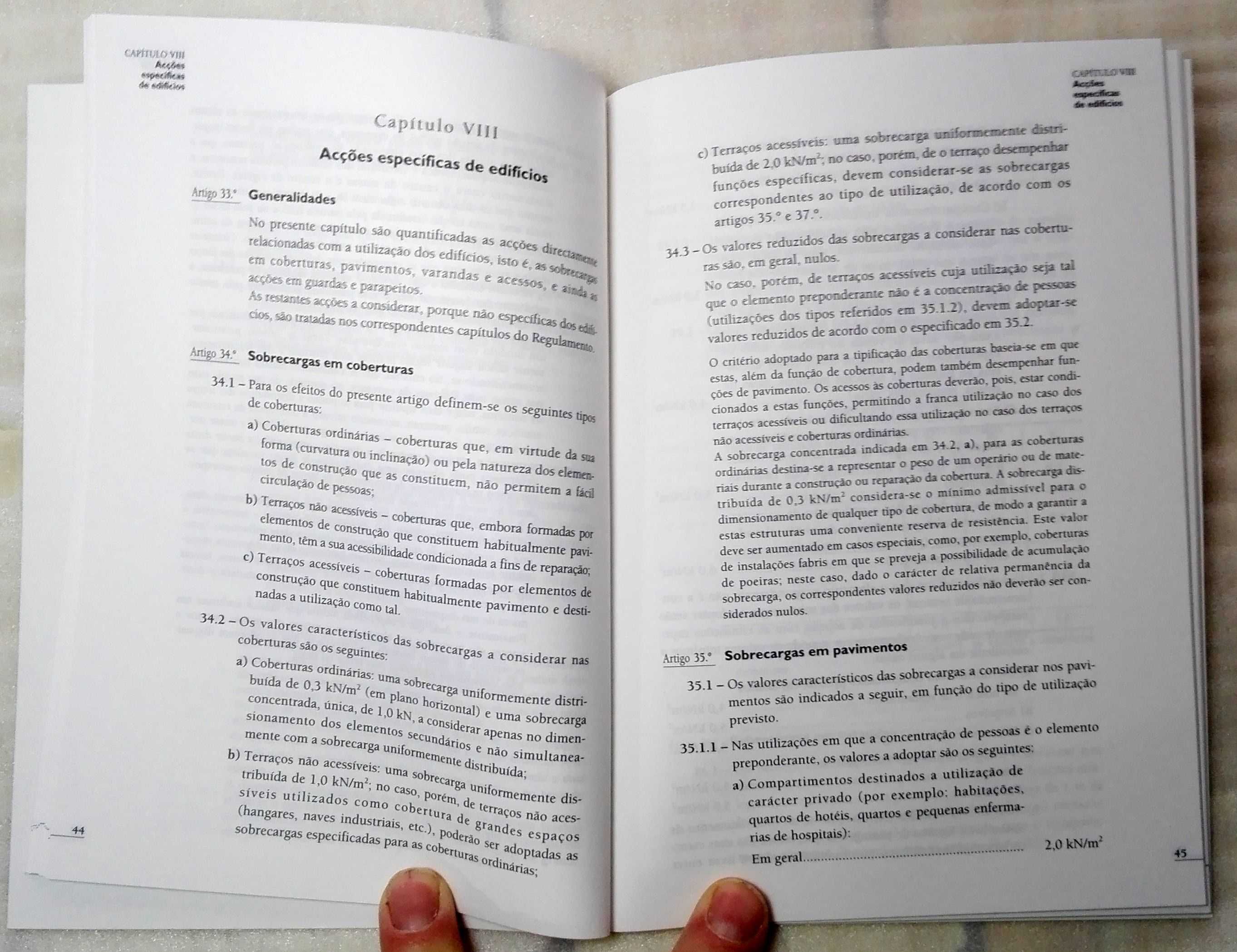 Livro Regulamento Segurança e Acções p Estruturas Edificios e Pontes