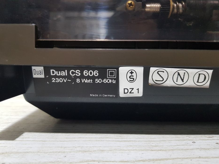 Прямий привід! Вініловий/виниловый проигрыватель Dual CS 606