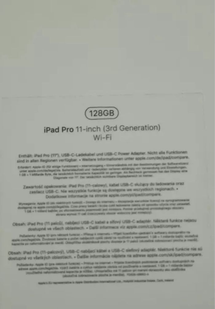 Ipad Apple M1 ! Pro 11 128GB J.nowy! sklep PL + giga dodatki !