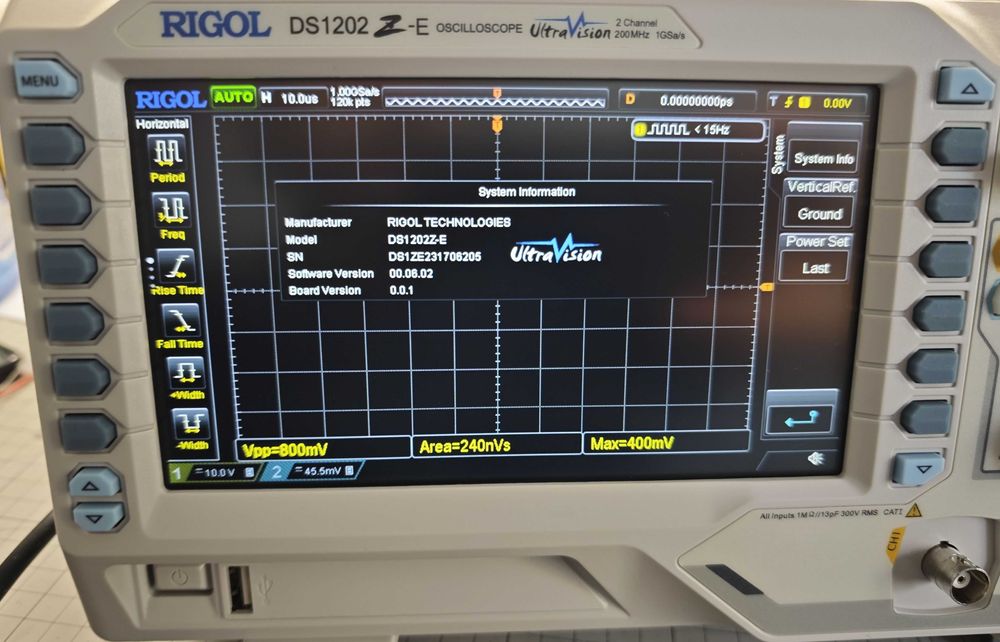 Oscyloskop RIGOL DS1202Z-E 200MHz 1Gsa/s
