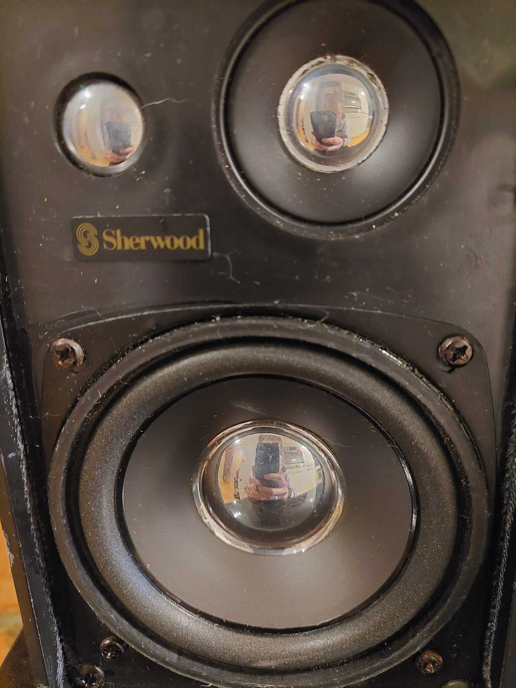 Kolumny SHERWOOD SP-150S oryg 3 Drożne 8 Ohm monitor Głośniki jak Nowe