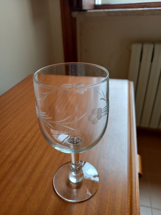 Copos de cristal variados