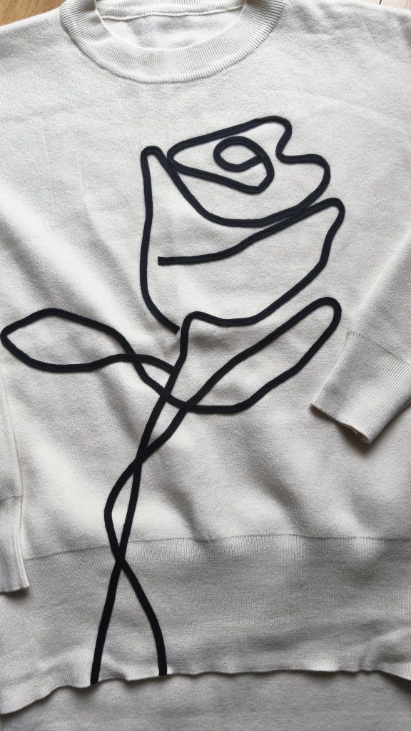 Komplet zestaw dzianinowy dzianina sweter spódnica maxi roz.L-XL Nowy