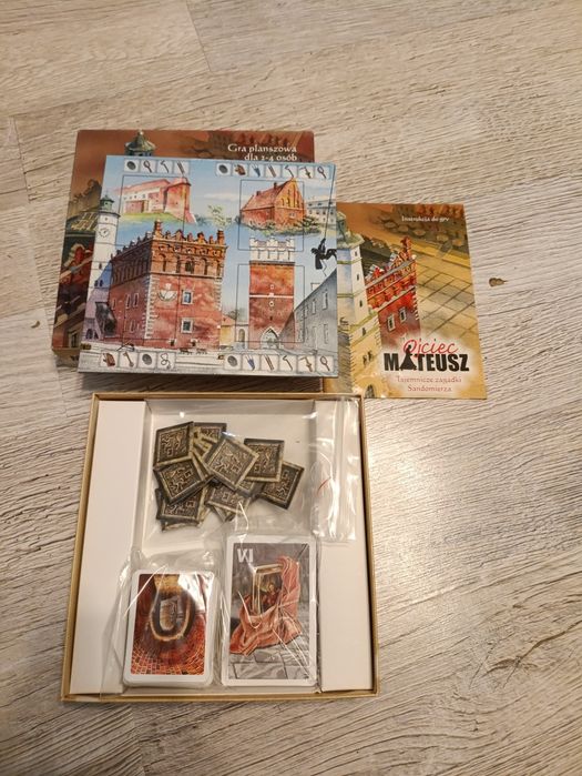 Ojciec Mateusz Tajemnicze Zagadki Sandomierza gra planszowa