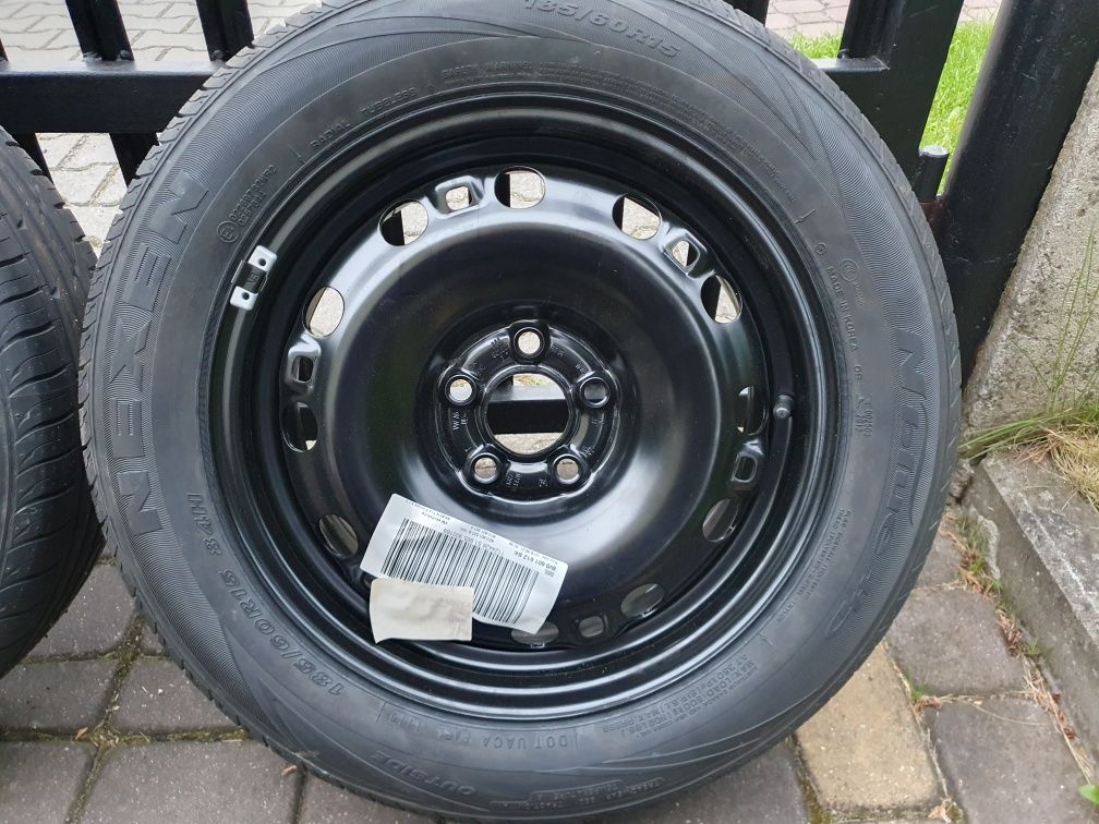 Kola 185/60R15 z oponami letnimi