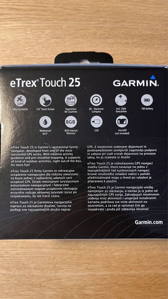 Garmin E-trex touch 25