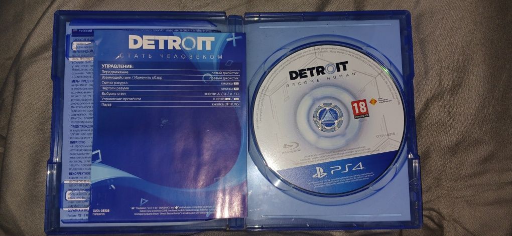 Detroit Игровые диски игра на play station 4 ps4