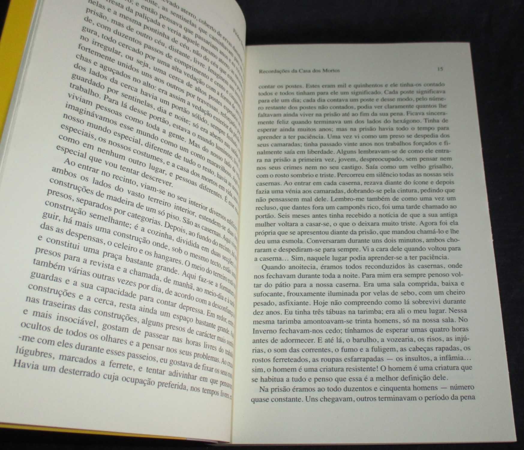 Livro Recordações da Casa dos Mortos Fiódor Dostoiévski