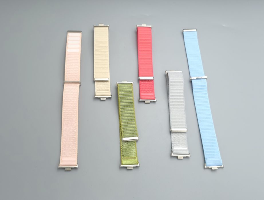 Ремінець Redmi Watch 4 \ 5 ейлоновий липучка 3D Mi Band 8 \ 9 Pro