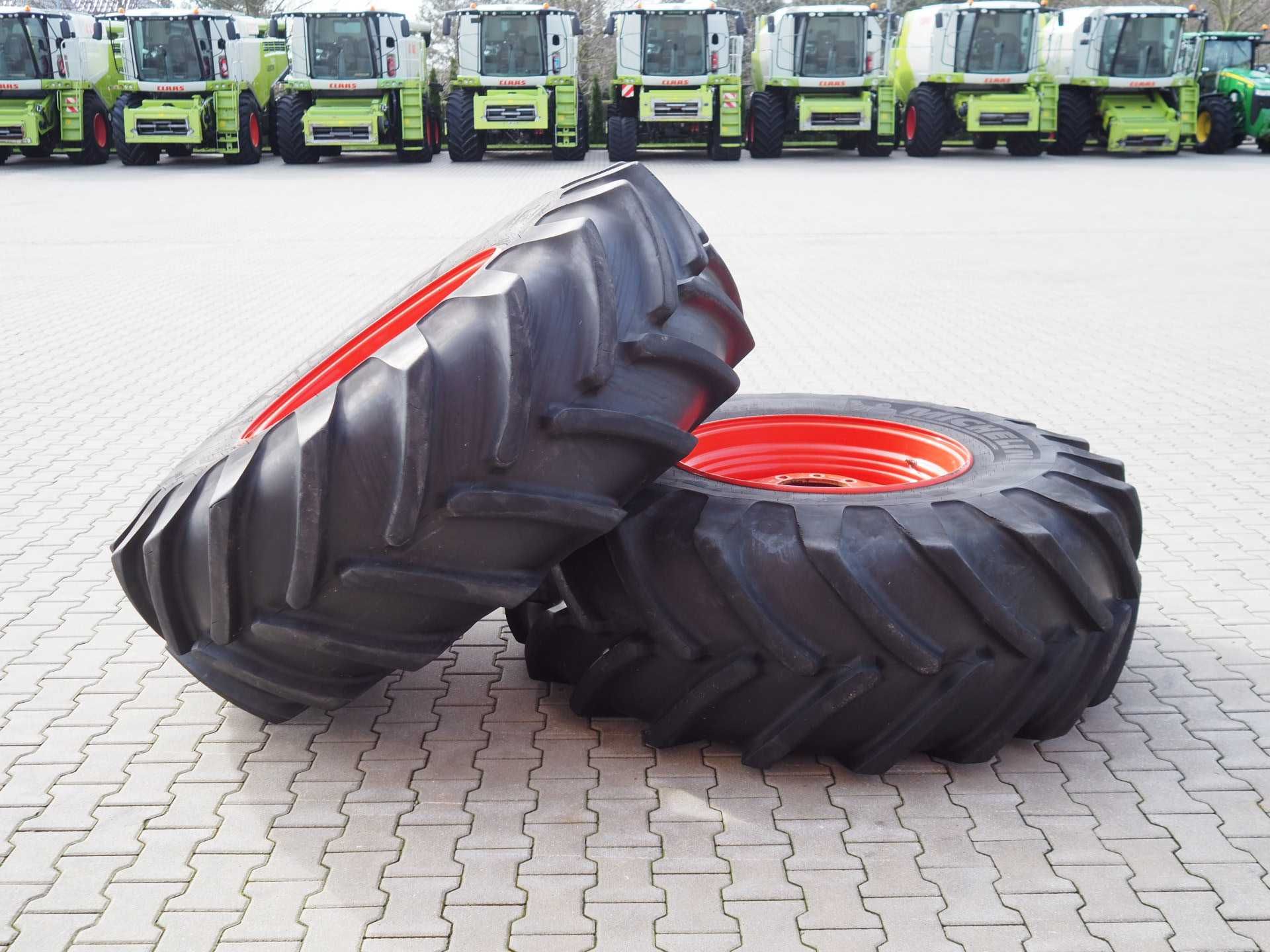 Koła rolnicze 650/75 R32, Claas Jaguar, sieczkarnia