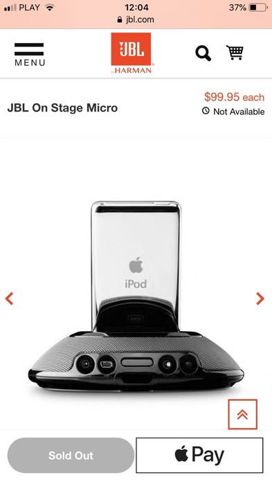 Głośnik JBL Iphone/IPod/Mp3