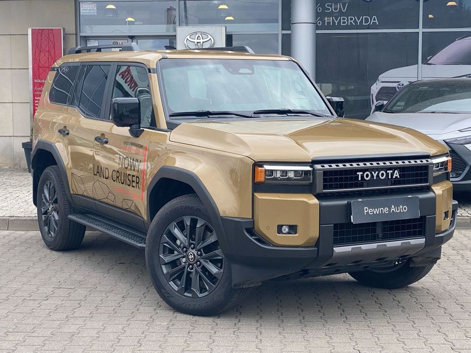 Toyota Land Cruiser 2,8 D-4D | 4x4 | 205 KM | Diesel | VAT 23% | Kamera 360 | Bezwypadkowy