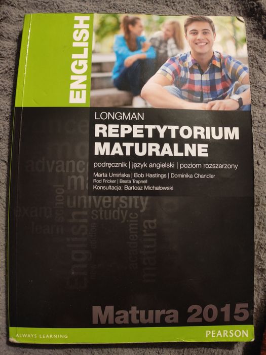 Pearson repetytorium maturalne angielski Longman