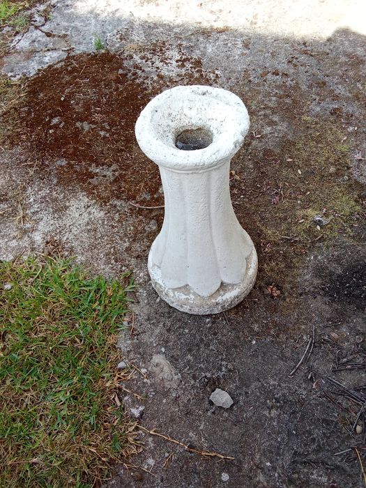 Coluna de jardim.