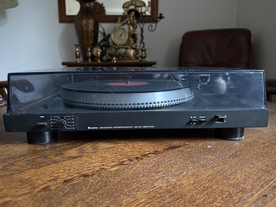 Gramofon Unitra Bernard GS-467 sprawny