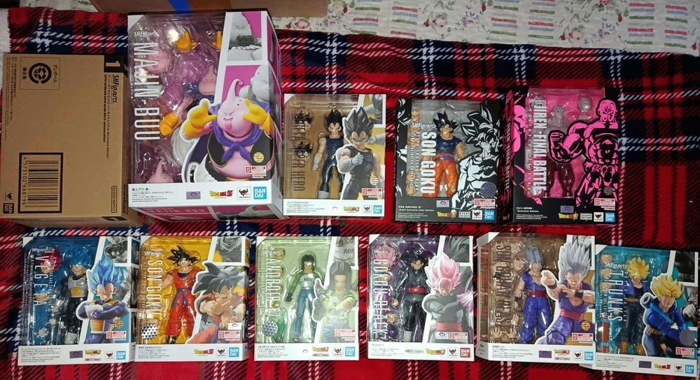 Coleção Dragon Ball S.H. Figuarts ( novos/selados )