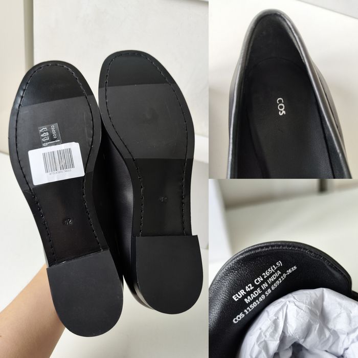 Cos шкіряні чоловічі пенні лофери